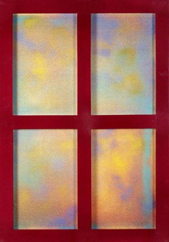 Tano Festa : Finestra  (1985)  - Multiplo - Asta Arte Moderna e Contemporanea Grafica ed Edizioni - Galleria Pananti Casa d'Aste