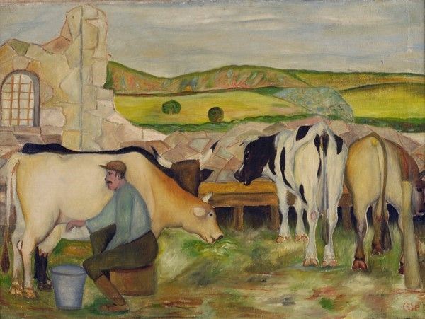 Giuseppe Cesetti - Il Mungitore