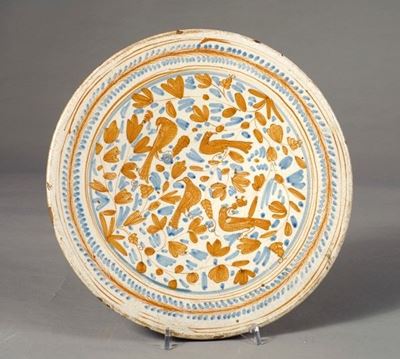 Piatto in Maiolica
