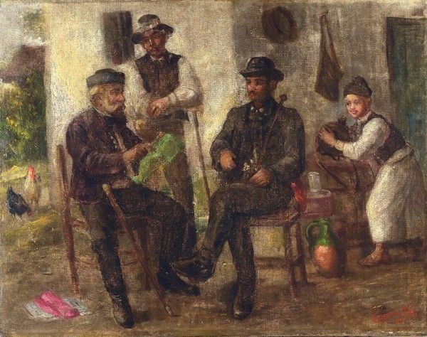 &#193;gost Egerv&#225;ry Potemkin - Conversazione all'aperto