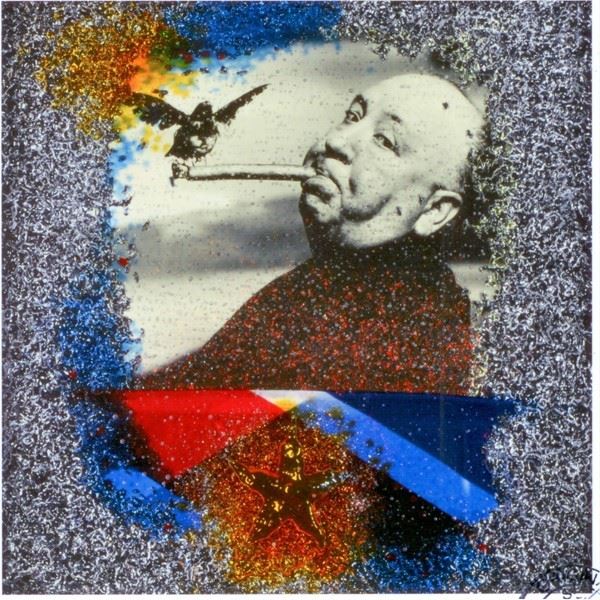 Omar Ronda : Alfred frozen  (2011)  - Plastic and foto - Asta AUTORI DAL XVI AL XX SEC - Galleria Pananti Casa d'Aste