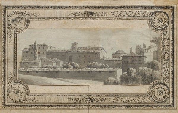 Anonimo, prima met&#224; XIX sec. - Paesaggio
