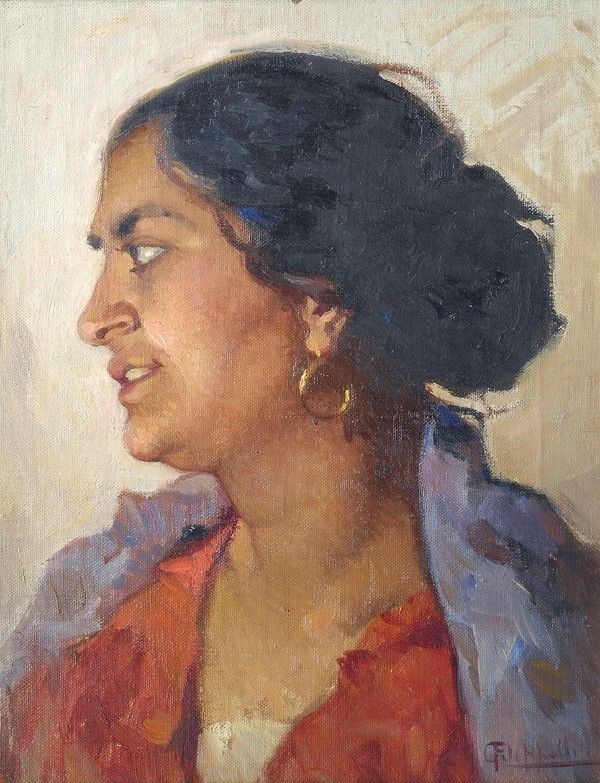 Cafiero Filippelli - Profilo di popolana