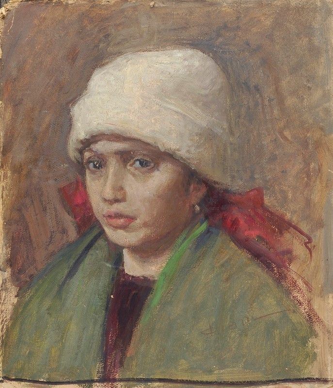 Cesare Ciani - Ritratto di Ragazza