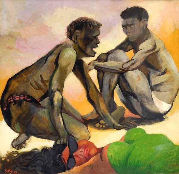 Renato Guttuso - La Spiaggia