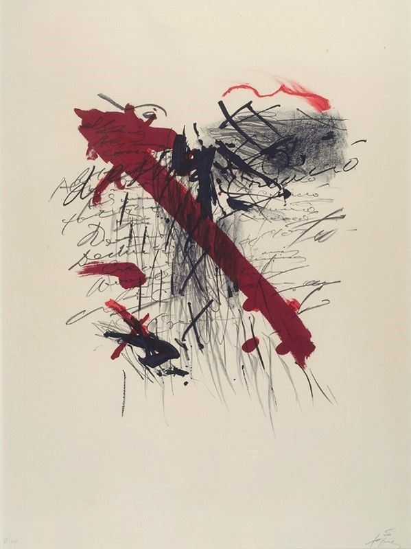 Antoni Tapies - Senza Titolo