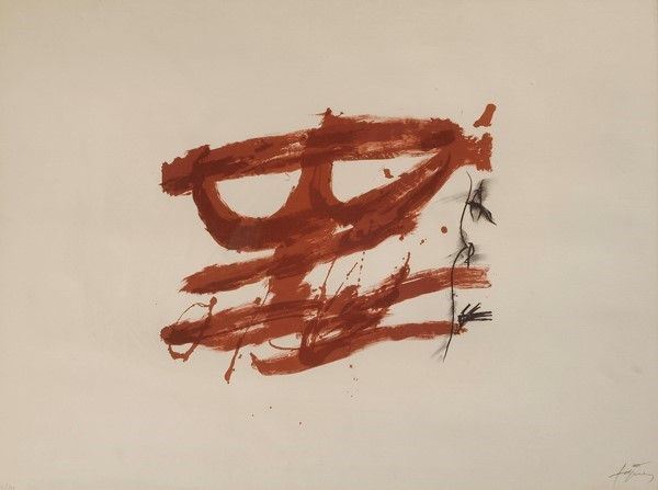 Antoni Tapies - Senza titolo