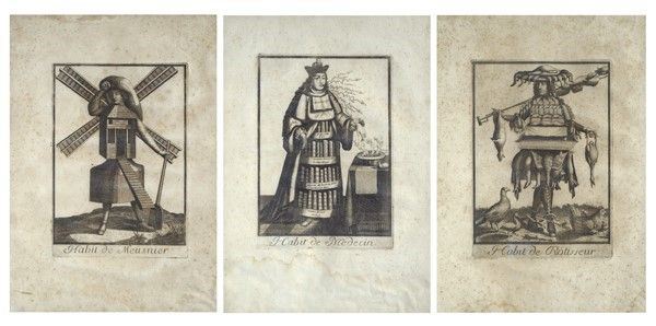 Habit De Rotisseur, Habit De Medicin, Habit De Meusnier