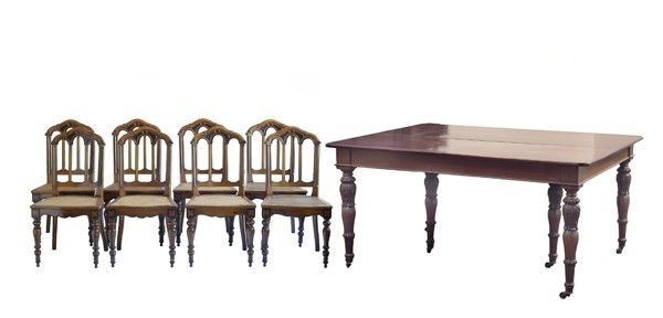 Grande tavolo quadrato  - Auction Antiquariato - Galleria Pananti Casa d'Aste