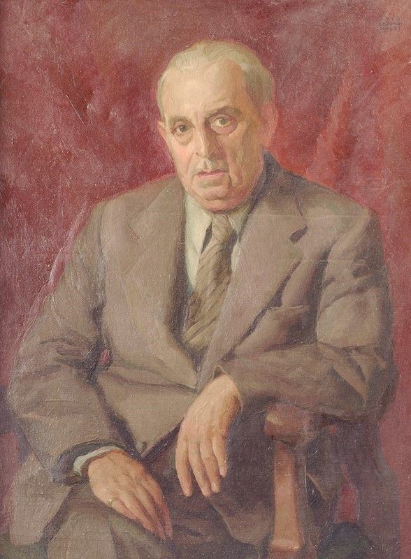 Ezio Giovannozzi - Ritratto dell'architetto Ugo Giovannozzi