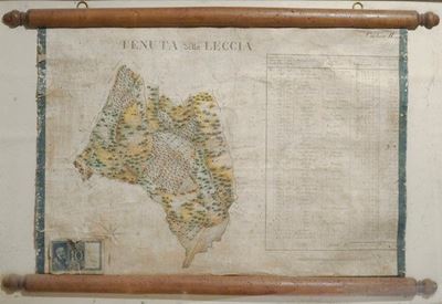 Mappa della Tenuta la Leccia