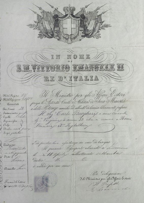Lasciapassare  - Asta Antiquariato - Galleria Pananti Casa d'Aste