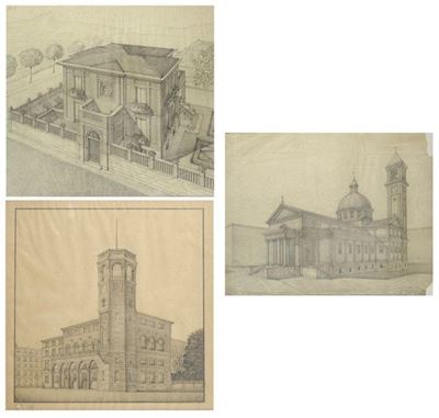 Tre Disegni Architettonici