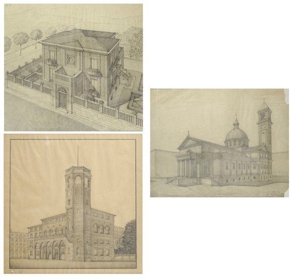 Tre Disegni Architettonici