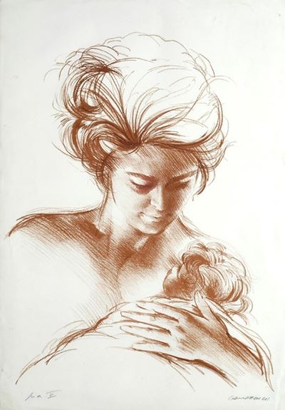 Donna con Bambino