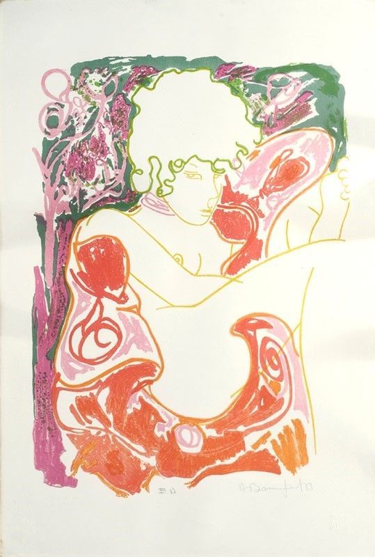 A. Bonfante - Nudo di Donna