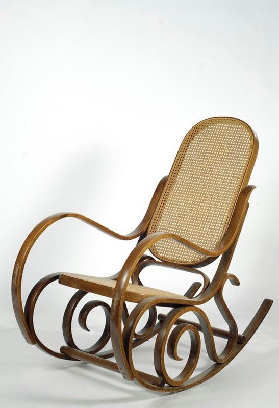 Sedia a Dondolo Thonet