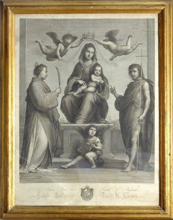 Sacra conversazione  - Asta Antiquariato - Galleria Pananti Casa d'Aste