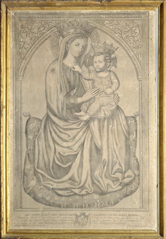 Madonna con Bambino  - Asta Antiquariato - mobili, dipinti e oggetti di arredo - Galleria Pananti Casa d'Aste