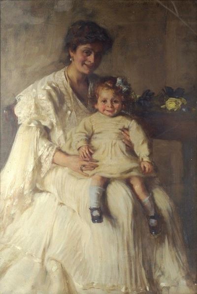 Ritratto di Signora con Bambina
