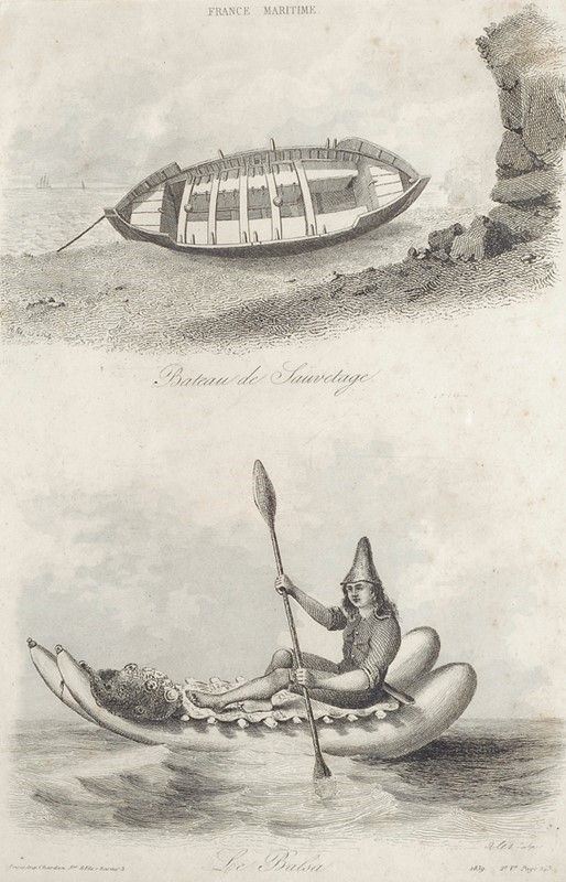 Bateau de sauvetage  - Stampa - Asta Antiquariato - Galleria Pananti Casa d'Aste