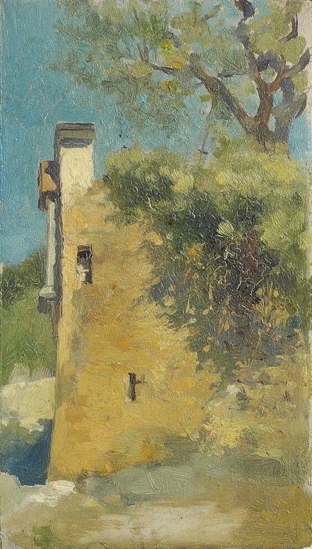 Alfredo Giovannozzi - A fianco della chiesa