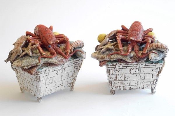 Coppia di centrotavola  - Auction Antiquariato - Galleria Pananti Casa d'Aste