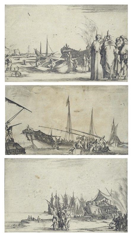 Stefano della Bella - Vita Marinara