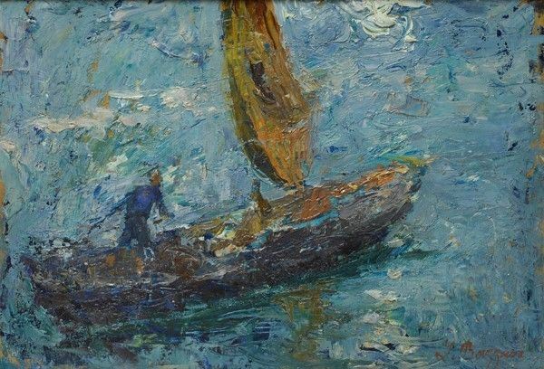 Leonardo Bazzaro - Barca a vela