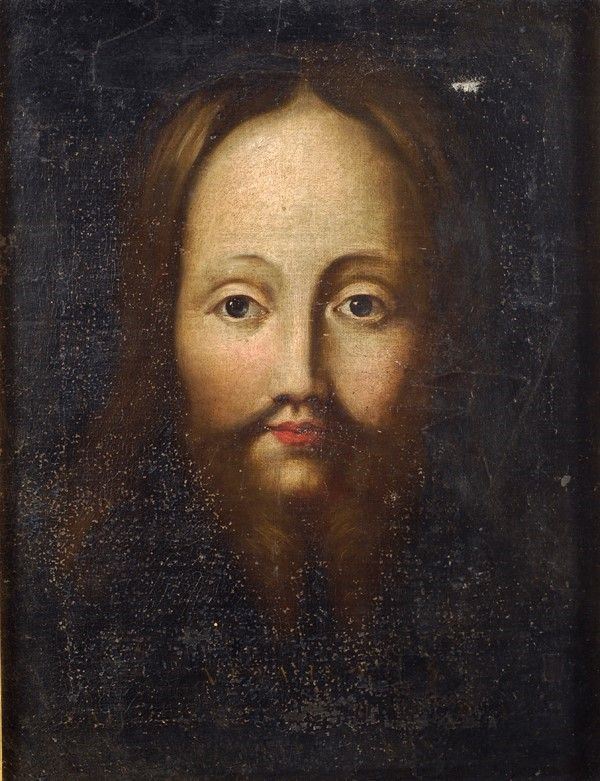 Scuola Fiamminga, XVII Sec. - Volto di Cristo