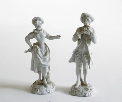 Suonatore e Dama