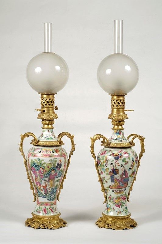Coppia di lumi  - Asta Antiquariato - Galleria Pananti Casa d'Aste
