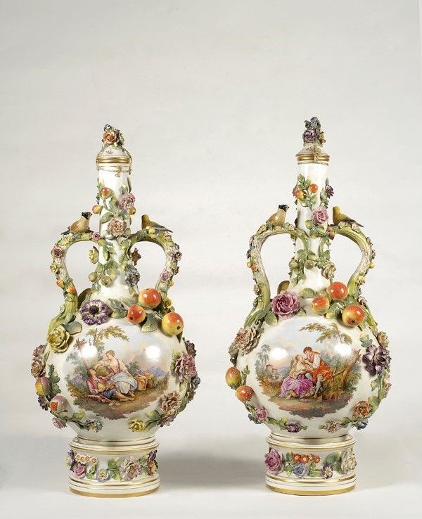 Coppia di vasi  - Auction Antiquariato - Galleria Pananti Casa d'Aste