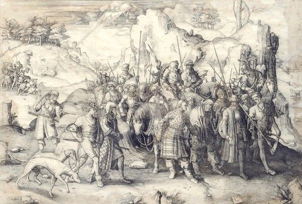 La conversione di San Paolo sulla via di Damasco  - Asta Antiquariato - Galleria Pananti Casa d'Aste