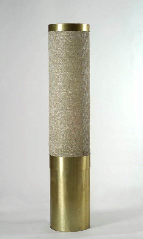 Lampada da terra cilindrica