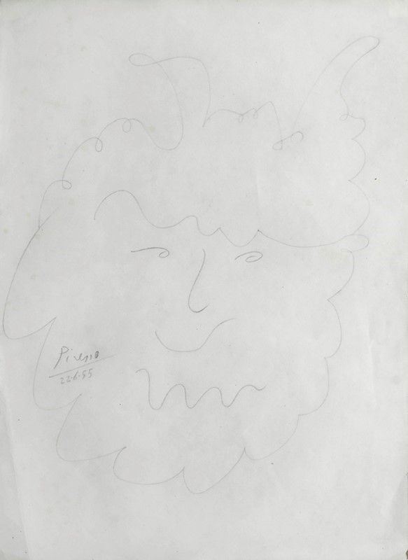 Pablo Picasso - Volto di Fauno
