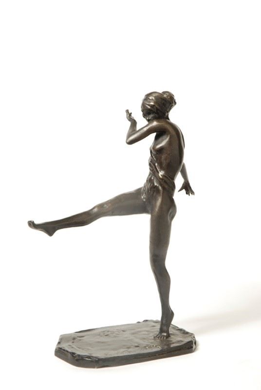 Paolo Troubetzkoy : Ballerina  - Bronzo - Asta Autori dell'800 e 900 - Galleria Pananti Casa d'Aste