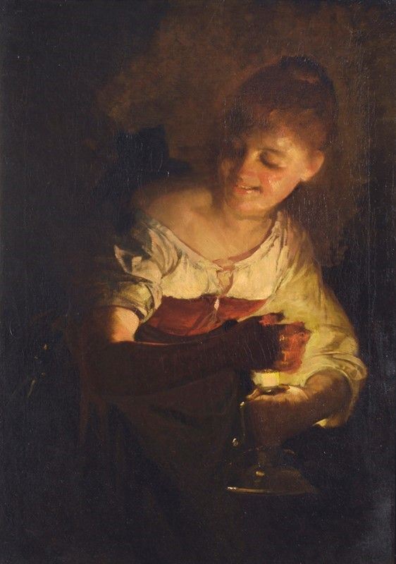 Cerchia di Angelo Inganni - Figura
