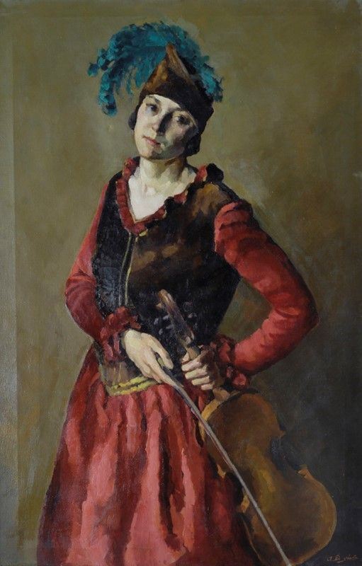 Antonio di Prata - Suonatrice di Violino