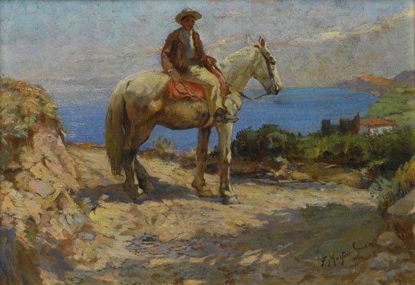 Filippo Marfori Savini - Figura a Cavallo
