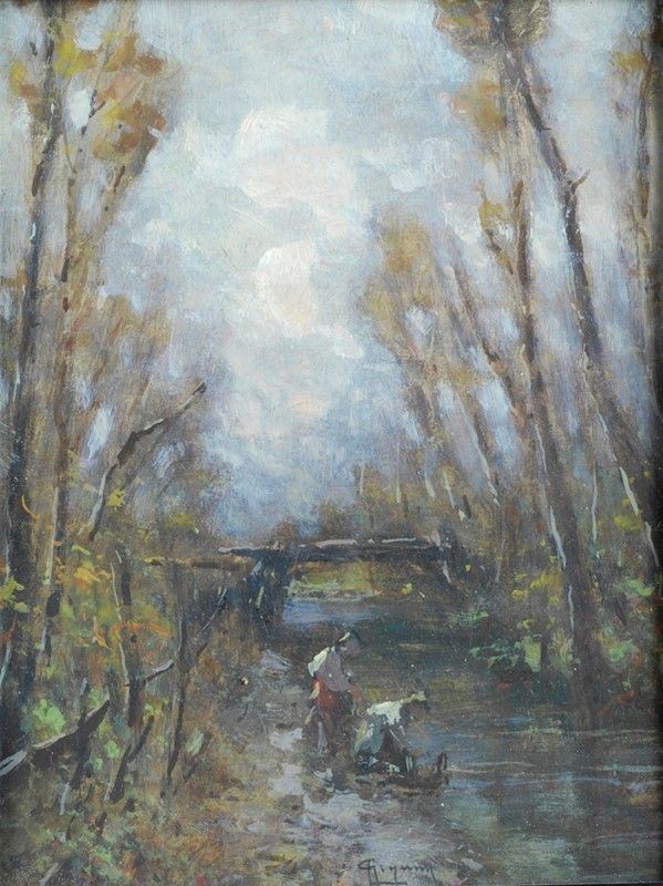 Lorenzo Gignous - Figure nel fiume
