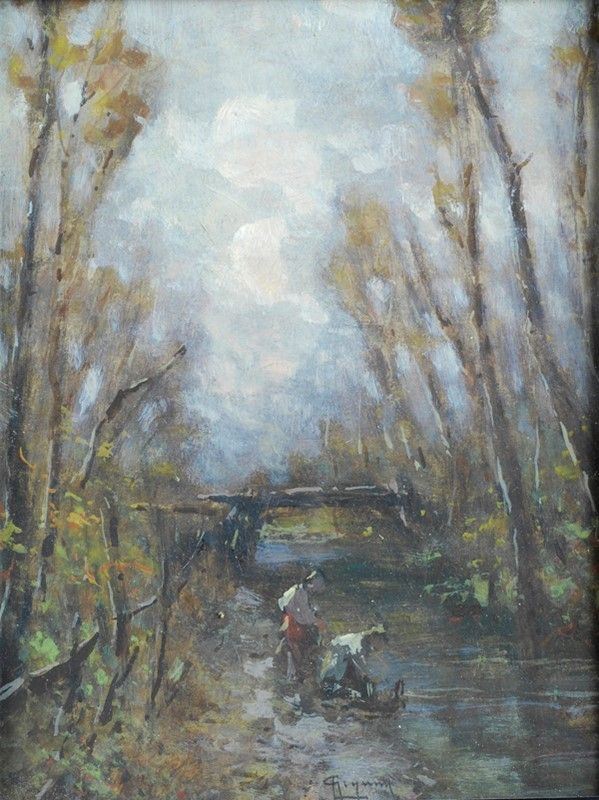 Lorenzo Gignous - Figure nel Fiume