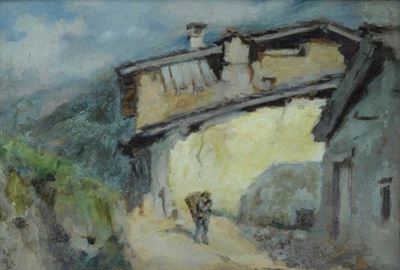 Campagna con Figure