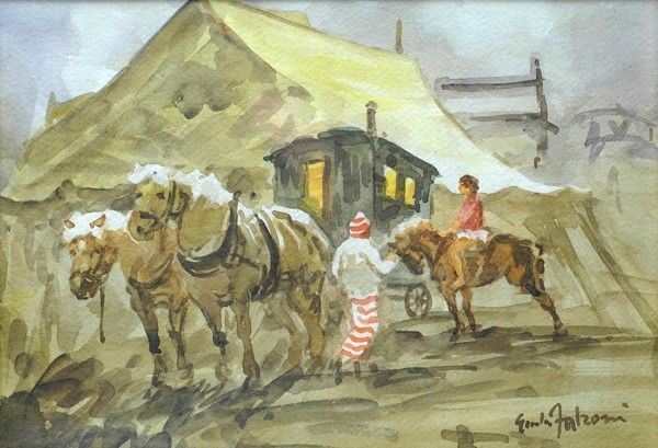 Giulio Falzoni - Dietro il Circo