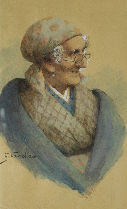 Giuseppe Canella - Ritratto di donna