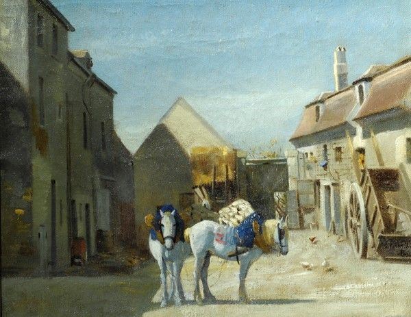 Francesco Paolo Palizzi - Cortile