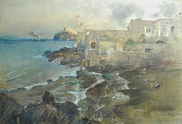 Giuseppe Casciaro - Villa Malcovati a Ischia