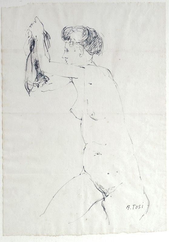 Arturo Tosi - Studio per Nudo