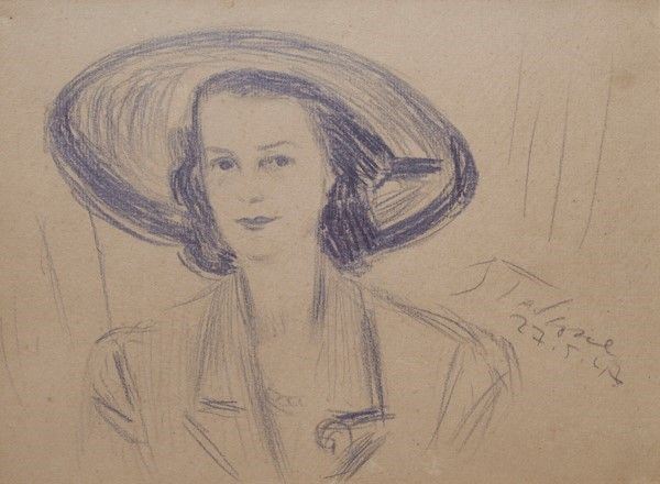 Guido Tallone - Ritratto di donna