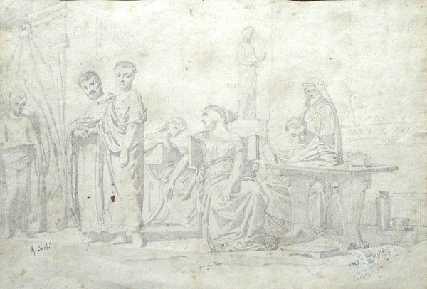 Raffaello Sorbi - Scena Romana